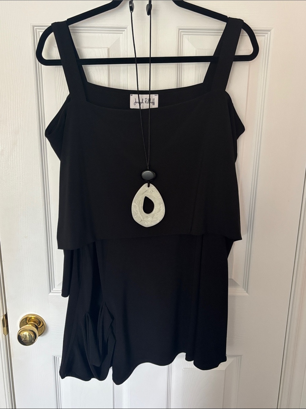 Joseph Ribkoff Cold-Shoulder Top - Picture 10 of 10